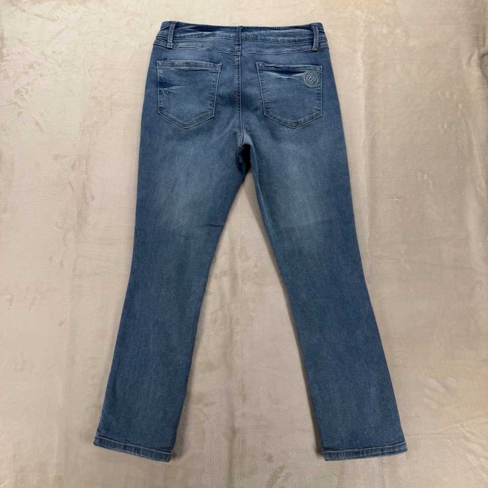 Laurie Felt Easy Skinny Jeans Women SP Blue Excellent Silky Stretch Denim - Picture 8 of 8